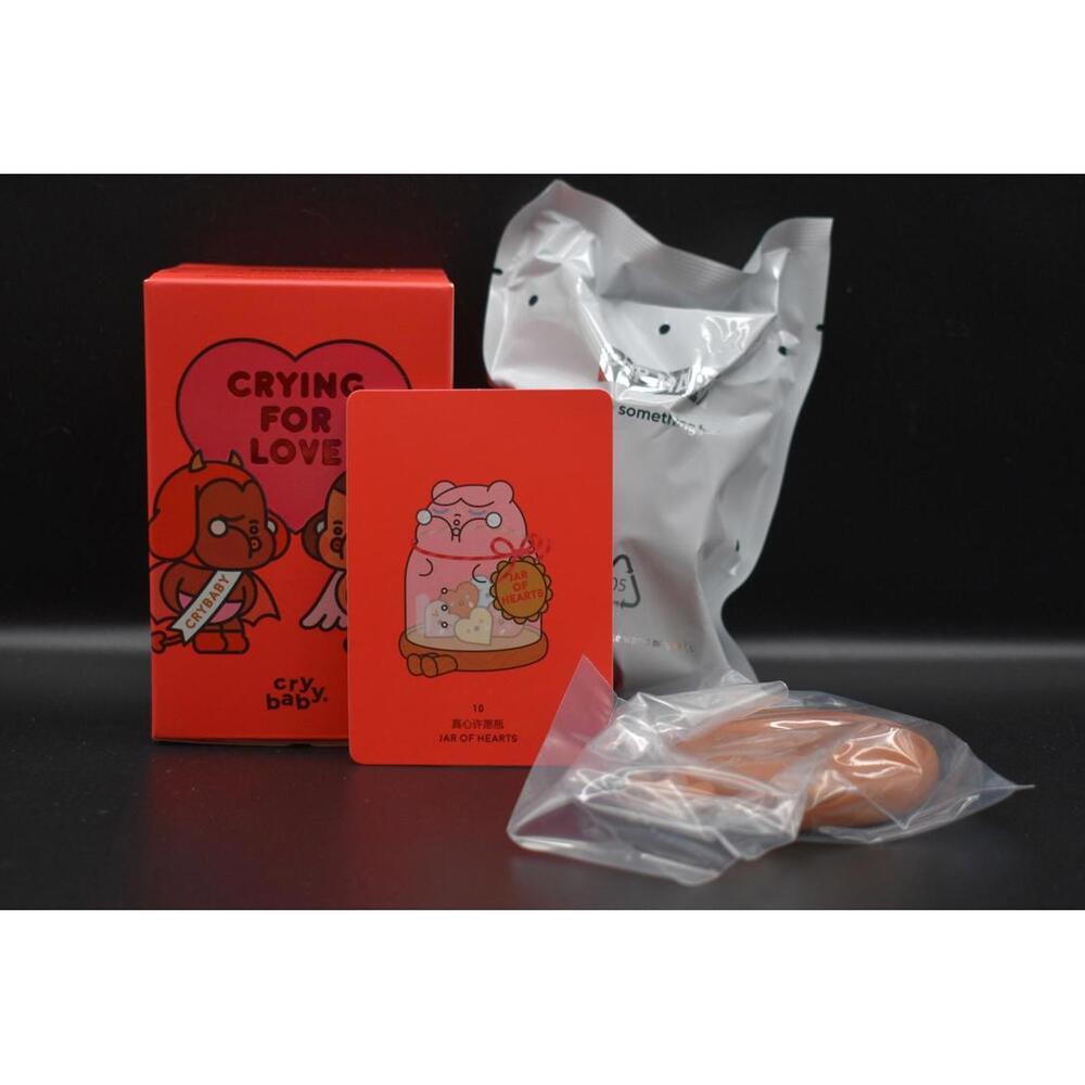 Pop Mart Crybaby Crying For Love Jar Of Hearts Figure Figurine (A11)
